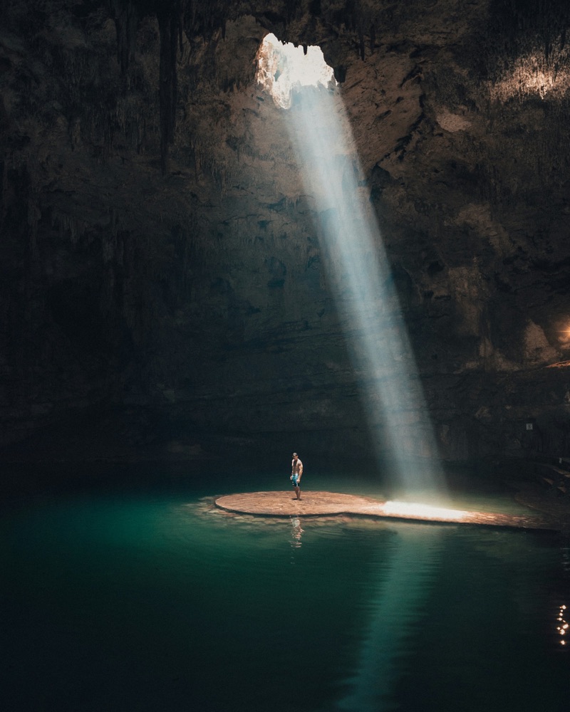 Mexican cenote selected for a custom itinerary